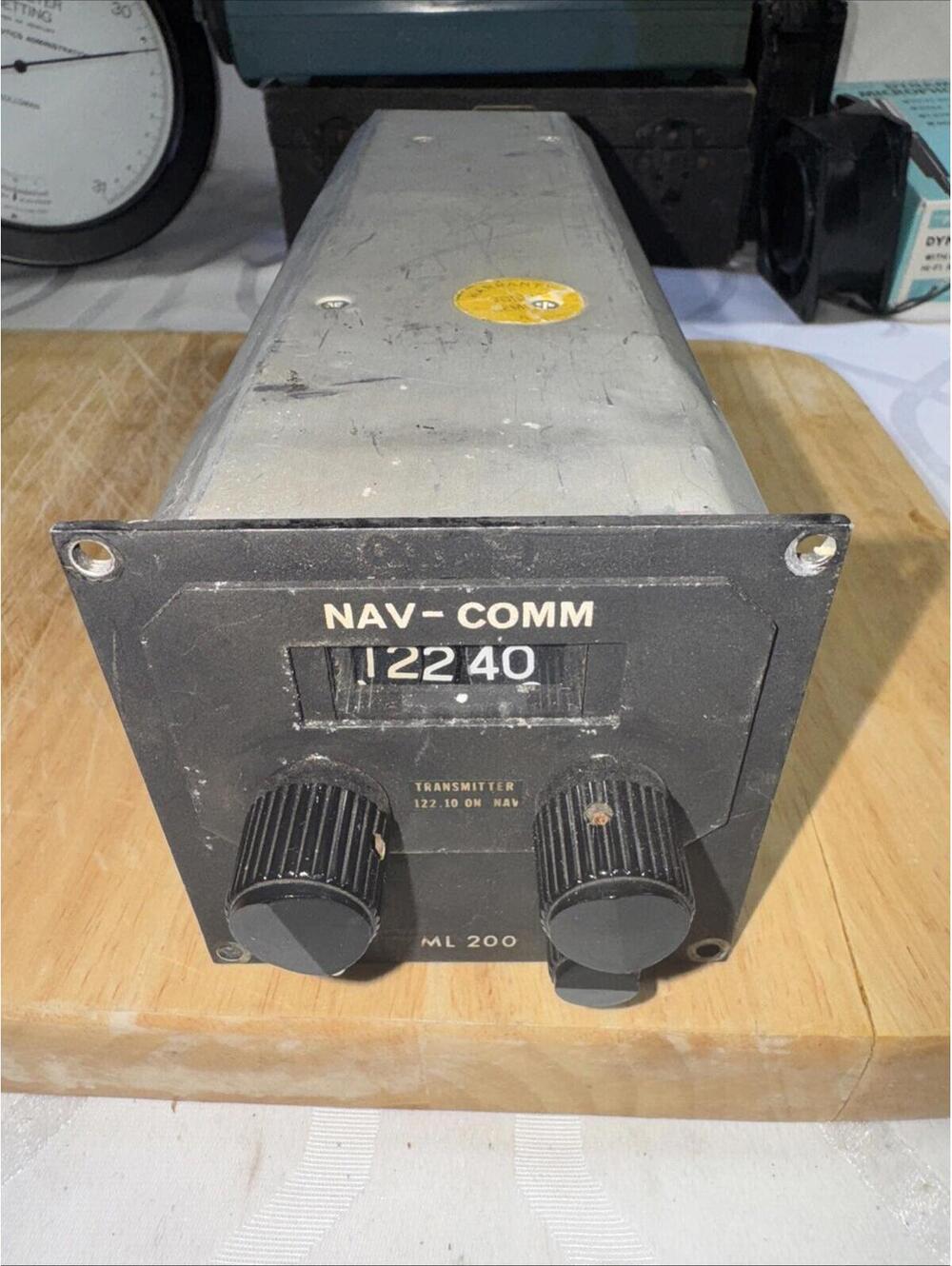 BERTEA CORP ML200 NAV/COMM P/N 501-048-103 VINTAGE